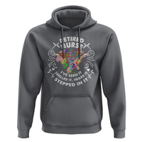Retired Nurse Hoodie I've Seen It Smelled It Heard It Stepped In It Retirement - Wonder Print Shop