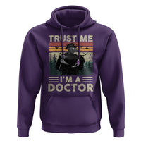 Plague Doctor Hoodie Trust Me I'm A Doctor Face Mask Physician - Wonder Print Shop