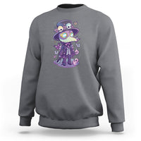Pastel Goth Cute Creepy Plague Doctor Sweatshirt - Wonder Print Shop