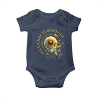 Mental Health Motivation Quote Baby Onesie All Lights Turned Off Can Be Turned On