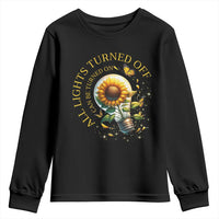 Mental Health Motivation Quote Youth Sweatshirt All Lights Turned Off Can Be Turned On