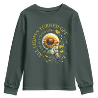 Mental Health Motivation Quote Youth Sweatshirt All Lights Turned Off Can Be Turned On