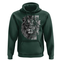 Don't Let the Hard Days Win Hoodie Lion Power Mental Health Warrior