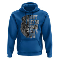 Don't Let the Hard Days Win Hoodie Lion Power Mental Health Warrior