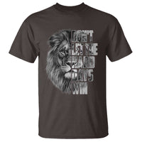 Don't Let the Hard Days Win T Shirt Lion Power Mental Health Warrior