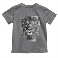 Don't Let the Hard Days Win Toddler T Shirt Lion Power Mental Health Warrior