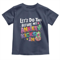 Funny Frog Let's Do This Before My Anxiety Kicks In Toddler T Shirt