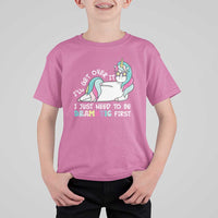 Funny Unicorn I'll Get Over It I Just Need To Be Dramatic T Shirt For Kid