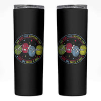 Autism Skinny Tumbler Fingerprint Autism Each Print Tells A Different Story