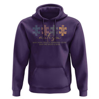 Autism Hoodie Fingerprint Autism Each One Makes A Mark