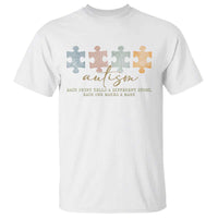 Autism T Shirt Fingerprint Autism Each One Makes A Mark