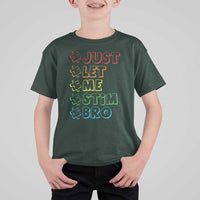 Funny Autistic T Shirt For Kid Just Let Me Stim Bro Autism Boys Kids