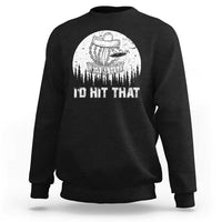 Retro I'd Hit That Disc Golf Sweatshirt - Wonder Print Shop