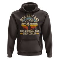 Disc Golf Dad Hoodie Like A Normal Dad Only Cooler Retro - Wonder Print Shop