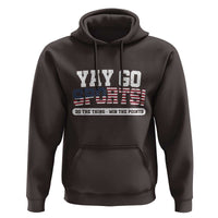 Funny U.S. Sport Support Hoodie Yay Go Sports Do The Thing Win The Points - Wonder Print Shop