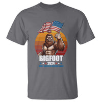 Funny President Election Bigfoot T Shirt Make America Believe Again Vote For Bigfoot - Wonder Print Shop