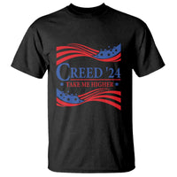 Funny US Election T Shirt Creed '24 Take Me Higher - Wonder Print Shop