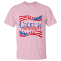 Funny US Election T Shirt Creed '24 Take Me Higher - Wonder Print Shop