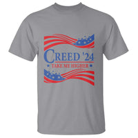 Funny US Election T Shirt Creed '24 Take Me Higher - Wonder Print Shop