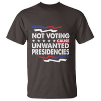 Vote 2024 T Shirt Not Voting Causes Unwanted Presidencies - Wonder Print Shop