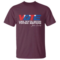 Vote 2024 T Shirt Like We've Never Voted Before - Wonder Print Shop