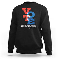 Voting 2024 Sweatshirt Like We've Never Voted Before - Wonder Print Shop