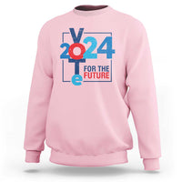 Vote 2024 Sweatshirt For The Future - Wonder Print Shop