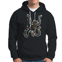 Christmas Funny Pussy-Cat Black Cat Lover Hoodie - Wonder Print Shop