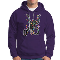 Christmas Funny Pussy-Cat Black Cat Lover Hoodie - Wonder Print Shop