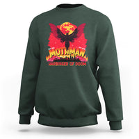 Mothman Harbinger of Doom! City Night Cryptid Creature Sweatshirt - Wonder Print Shop