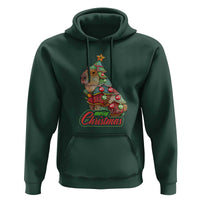 Cute Capybara Christmas Tree Hoodie