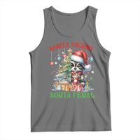 Funny Christmas Raccoon Tank Top Sorta Merry Sorta Feral Merry Trashmas