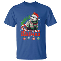 Funny Christmas Opossum T Shirt Merry Hissmass - Wonder Print Shop
