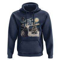 Christmas Starry Night Opossum Hoodie