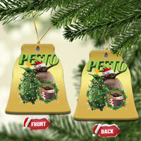 Funny Christmas Pesto Penguin Christmas Ornament - Wonder Print Shop