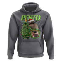 Funny Christmas Pesto Penguin Hoodie