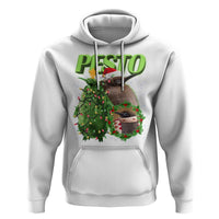 Funny Christmas Pesto Penguin Hoodie