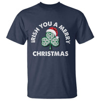 Irish Christmas T Shirt Irish You A Merry Christmas Celtic Shamrock - Wonder Print Shop