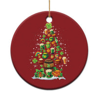 Merry Christmas Tree Irish Christmas Ornament - Wonder Print Shop