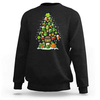 Merry Christmas Tree Irish Sweatshirt - Wonder Print Shop