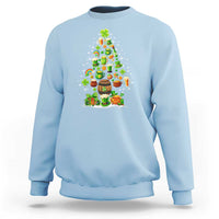 Merry Christmas Tree Irish Sweatshirt - Wonder Print Shop