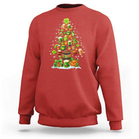 Merry Christmas Tree Irish Sweatshirt - Wonder Print Shop