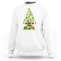 Merry Christmas Tree Irish Sweatshirt - Wonder Print Shop