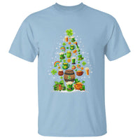 Merry Christmas Tree Irish T Shirt - Wonder Print Shop