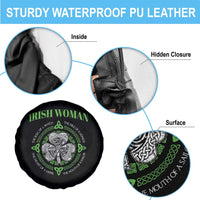 Irish Woman Pride Spare Tire Cover The Soul of A Witch Celtic Shamrock Feminist