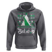Funny Xmas UFO Believe Hoodie