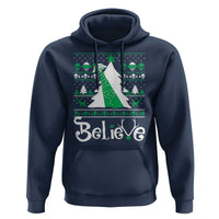 Funny Xmas UFO Believe Hoodie