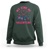 Valentine's Day Sweatshirt My Kind Of Valentine Gaming Gamer Men Boy Kid - Wonder Print Shop