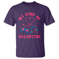 Valentine's Day T Shirt My Kind Of Valentine Gaming Gamer Men Boy Kid - Wonder Print Shop