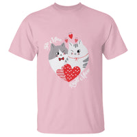 Valentine's Day T Shirt Be Mine Right Meow Funny Cat Lover - Wonder Print Shop